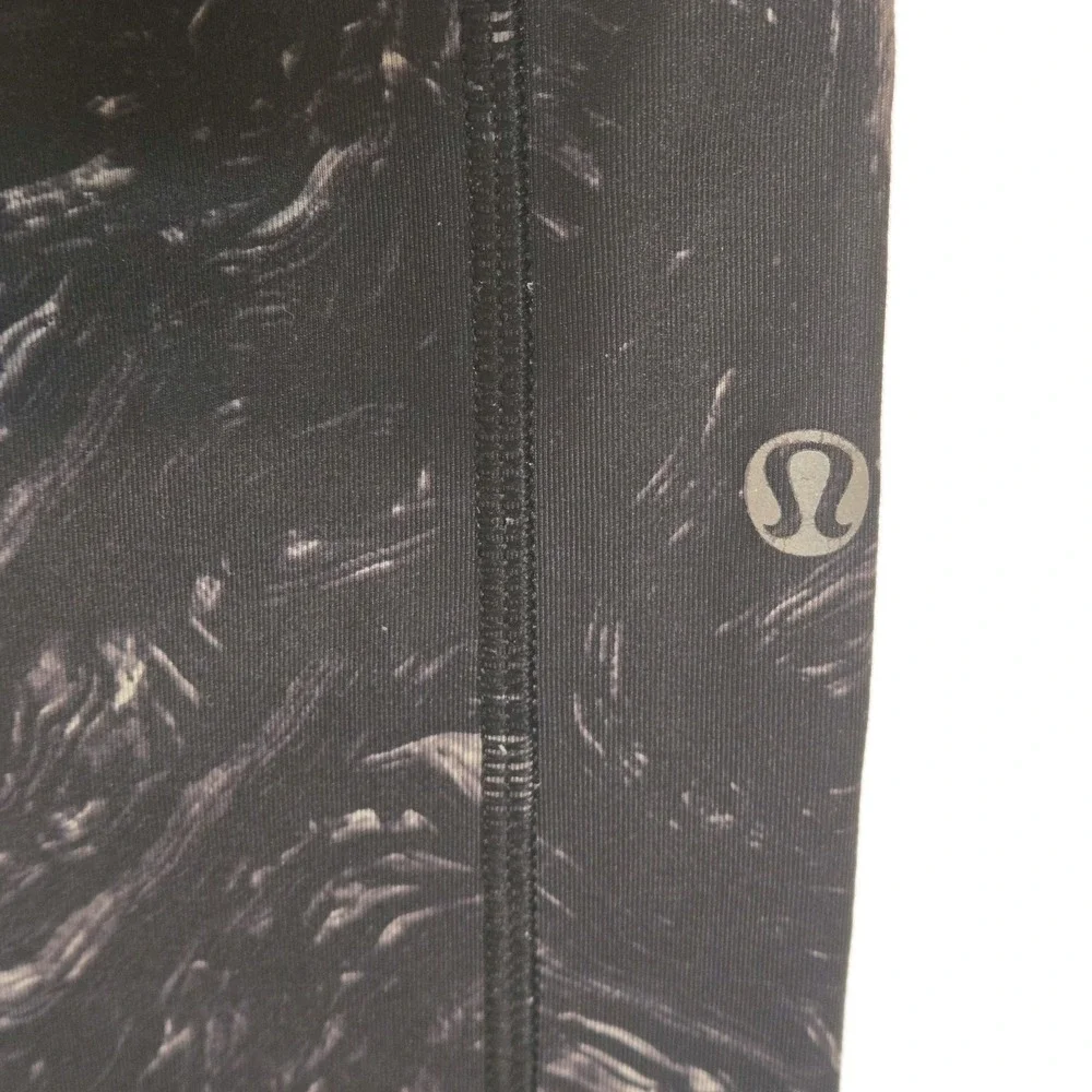 Lululemon Speed Tight II Leggings Arsenal Ambient Grey With Pockets Size 4